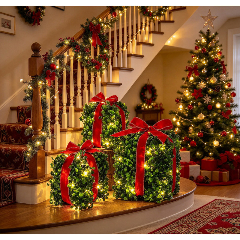 Plastic Freestanding Christmas Outdoor Lights