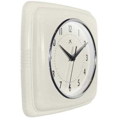 Orrwell Square Plastic Wall Clock
