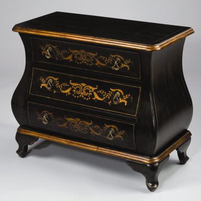 Commode décorative 3 tiroirs