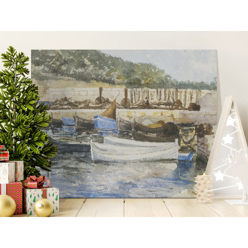 Shen Wrapped Canvas Print Set, 48x36