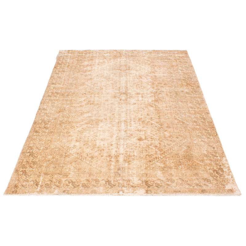Antalya One-of-a-Kind 6'10" X 9'9" 1990s Wool Area Rug Beige