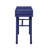 Metal Vanity Desk With One Drawer, Blue-188935642