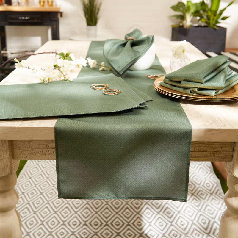 Serviette 13 po Jakevious, Vert