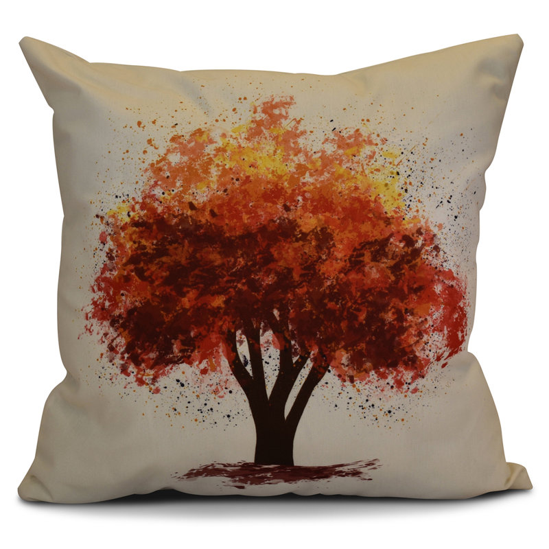 Housse de coussin carré, Marron, H 20 po x l 20 po x p 2 po