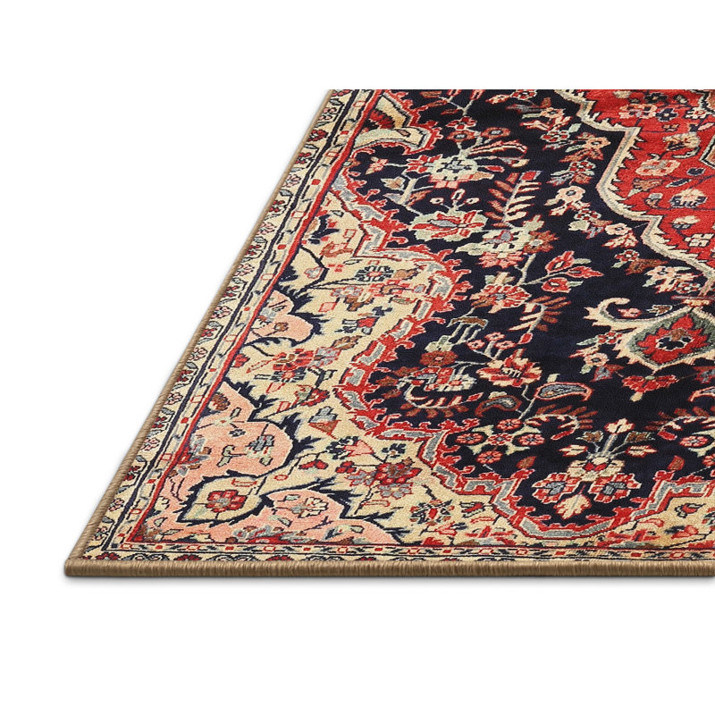 Swiney Oriental Indoor Rug, Rectangle 2' x 3'