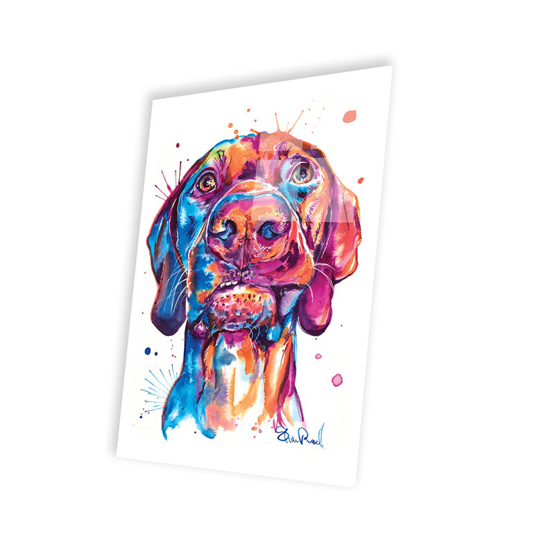 Vizsla par Weekday Best - impression sans cadre, H 24 po x l 16 po x P 0,25 po