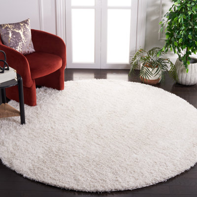 Tapis de couleur unie performance touffeté à la main Claudina