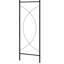 Grande tonnelle de jardin d'extérieur en fer thermolaqué noir Garden Arch