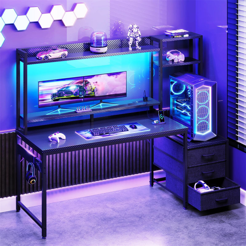 Computer Desk, 150.5cm x 137.5cm W x 48cm D