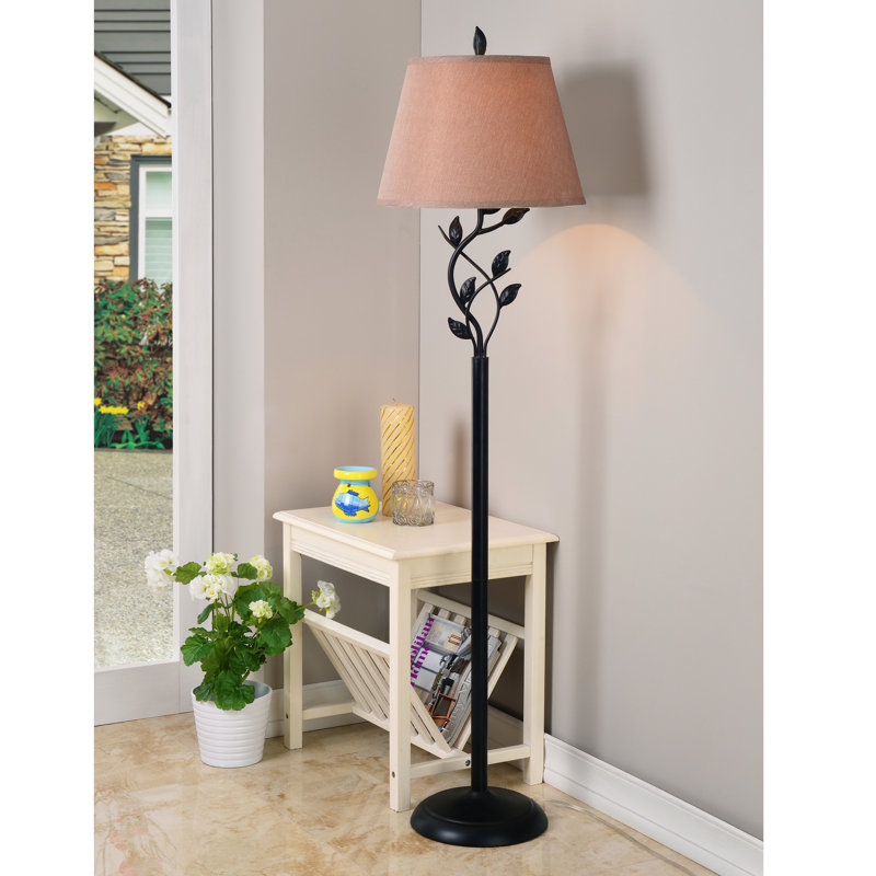 Ashlen Vine Floor Lamp - Oil Rubbed Bronze, Oil Rubbed Bronze/Gold