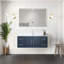 Ensemble de meuble-lavabo simple mural 48 "avec miroir Geneva-91877520-87286006