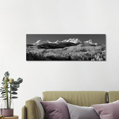 Trembles, automne, montagnes Rocheuses, Colorado, États-Unis - Giclée sur toile tendue avec châssis