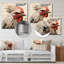Art mural en métal Rustic Rooster Wooden-1324644219