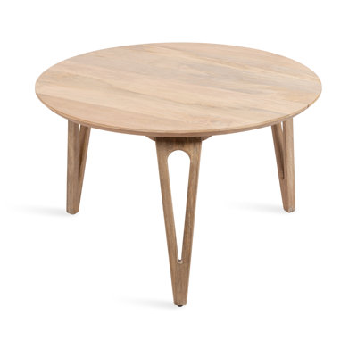 Wooden Living Room Round Coffee Table