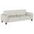 Evoke Greige Upholstered Tufted Sofa
