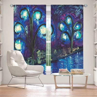 Jenavieve Room Darkening Curtain Pair