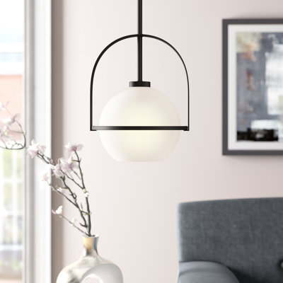 Luminaire suspendu simple à 1 lumière Jamya