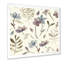 Floral, aquarelle, isolé sur blanc, reproduction d'art sur toile-66802183-66802184