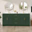 72 po L 21,5 po P x 33,5 po Meuble-lavabo autoportant sans base H H