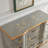 European-Style 9-Drawer Hand-Painted Accent Chest