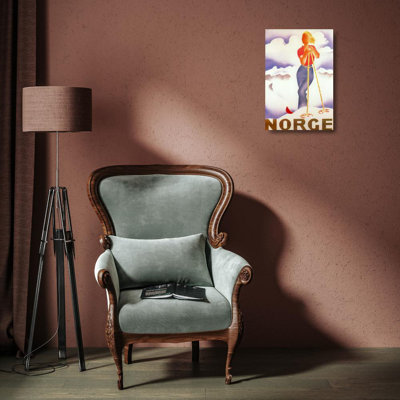 Art sur toile de la collection Red Barrel Studio® Vintage Apple Collection, Norge
