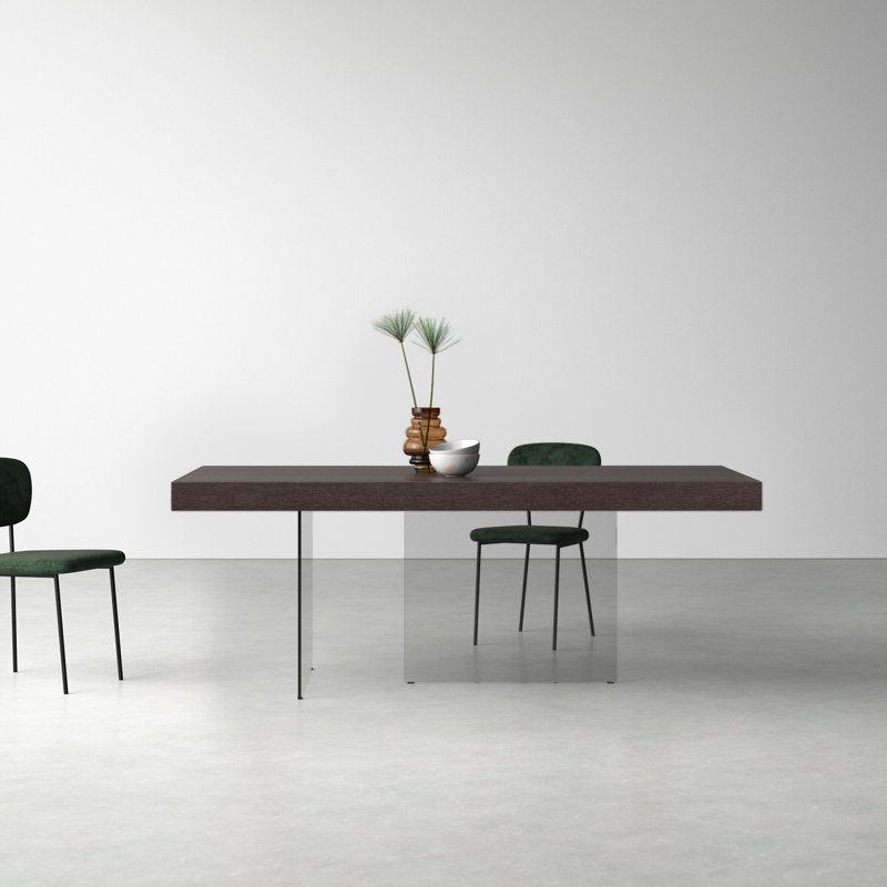 Bonte 79'' Dining Table, Timber Chocolate