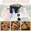 ELEP Single Burner Countertop Natural Gas 200 BTU BTU Gas Grill