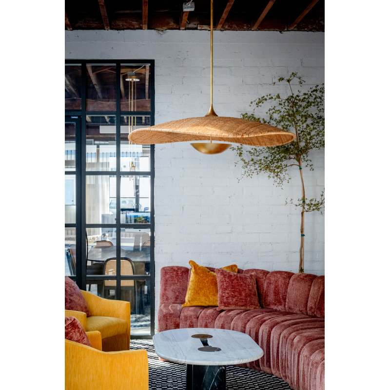 SHILOH PENDANT, 16" H x 52" W x 52" D