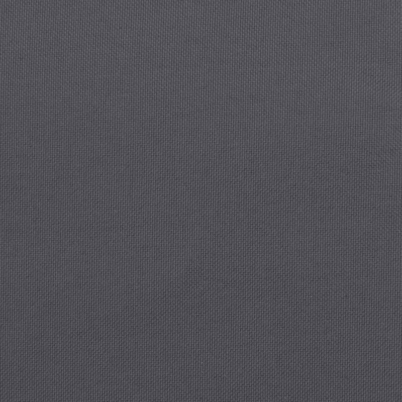 vidaXL Indoor/Outdoor Bench Cushions , Non-slip, Water-Repellent, Anthracite, 2.76" H x 78.7" W x 19.7" D