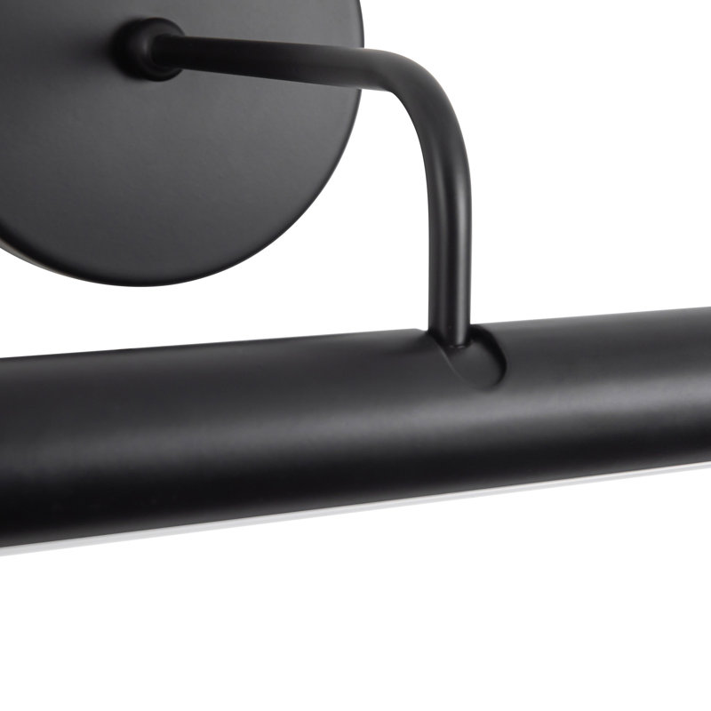 Slender 18-in Black Dimmable LED Wall/Picture Light, Black