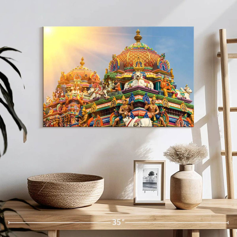 Temple Adella Sunny Kapaleeshwarar, H 16 po x l 24 po