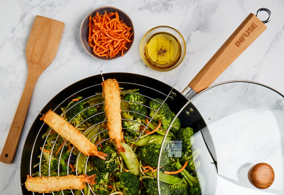 Quality non-stick woks & rice cookers