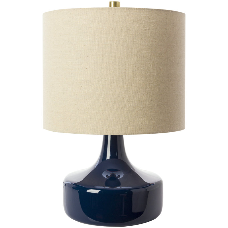 Lampe de table Medano, Bleu