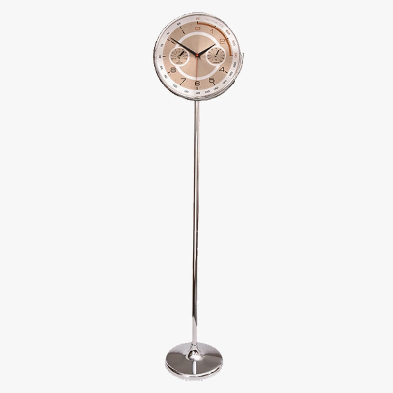 Horloge de plancher minimaliste