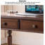 Bureau en bois massif avec tiroirs American-1597347093