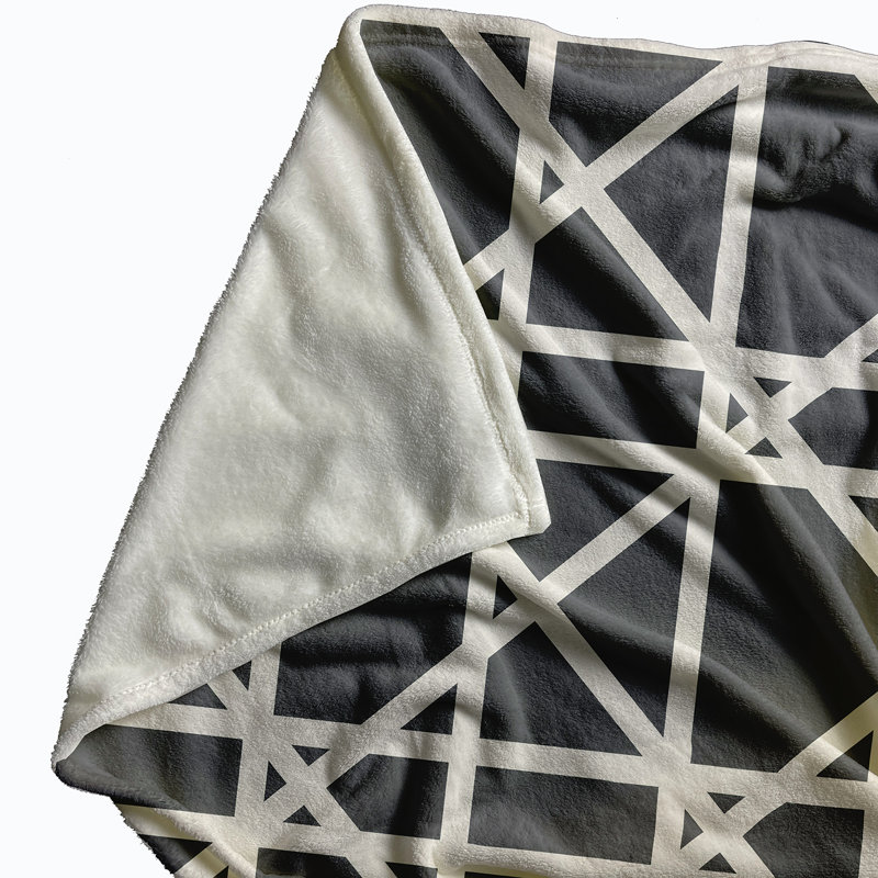 Throw Blanket, 50" H x 60" W x 0.5" D, Gray