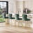 Maghull Upholstered Counter Stool with Metal Frame-1422407904