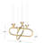 Nara 5.6" Aluminum Tabletop Candelabra-496595340
