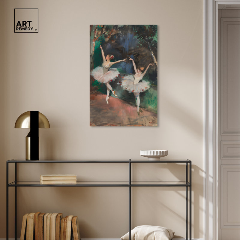 Classical Ballerinas Impressionist Canvas Wall Art, 20" x 30"
