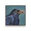 «Black Bird With A Berry» par Kate Jarvik Birch, reproduction d'art-131112746-131112750-131112756