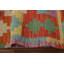 Tapis oriental réversible en laine Kilim 3 x 5