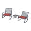 Ensemble de conversation bistro en métal pour 2 personnes-442383874