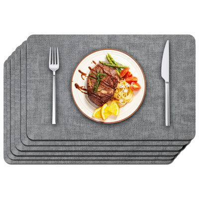 17"L x 12"W Rectangle Placemat Set of 6