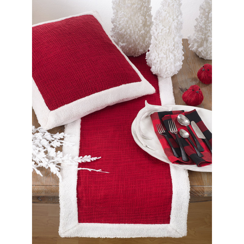 Quentin Saint Nicholas Christmas Table Runner, 90" x 16"