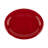 GET Melamine Oval Serving Platters,Red-101715963