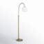 Tahira 61.75'' Gold Task Floor Lamp