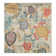 Tapis beige à motif animalier Vargas
