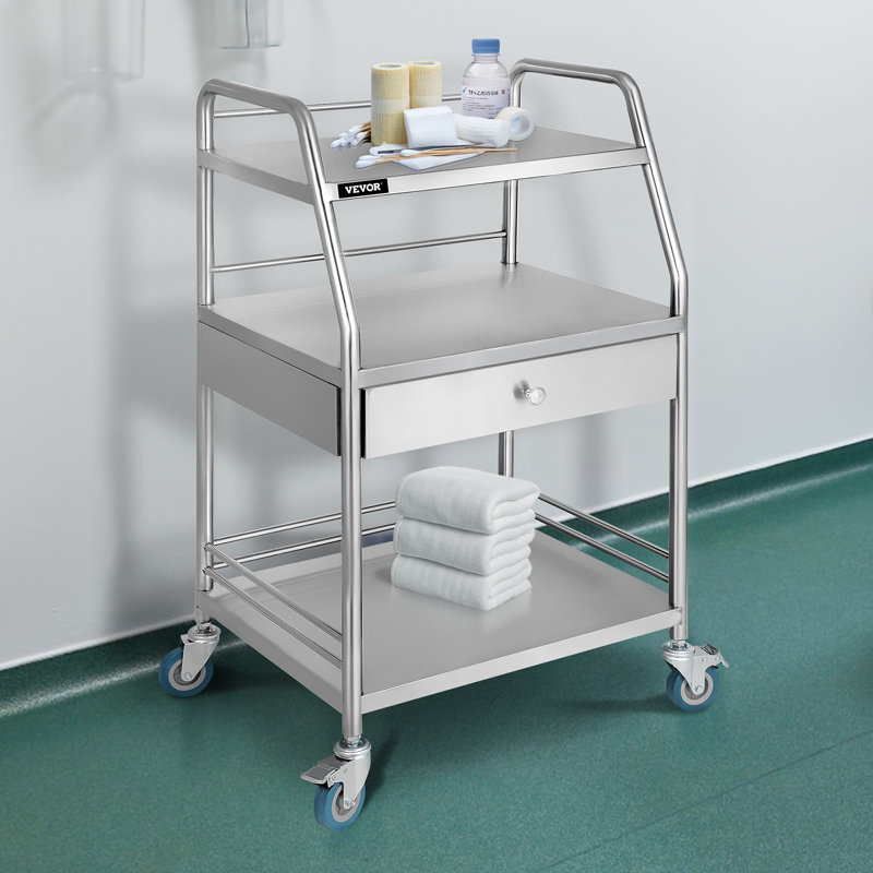 39'' H x 21.1'' W Utility Cart with Wheels