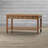 Rustic Solid Wood Slate Coffee Table-29908623