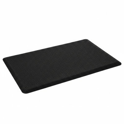 Tapis de cuisine rembourré anti-fatigue, antidérapant et résistant à l'eau pour lavabo de bureau d'évier 17,3 x 28 po